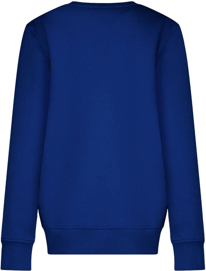 Cars sweater met logo blauw Effen | Sweater van - Foto 2