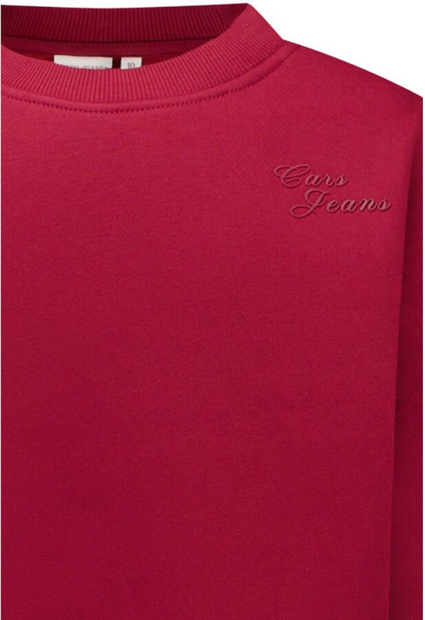 Cars sweater met logo donkerrood - Foto 2