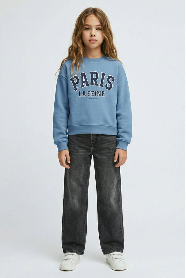 Cars sweater met print blauw Printopdruk