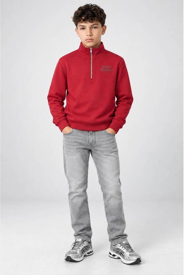 Cars sweater met print donkerrood Printopdruk - Foto 2