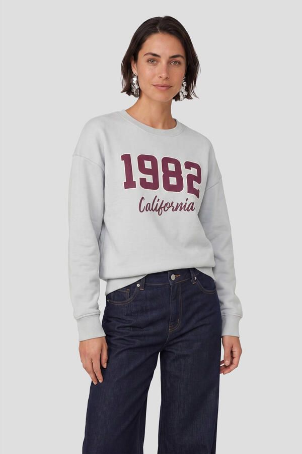 Cars sweater met print lichtblauw