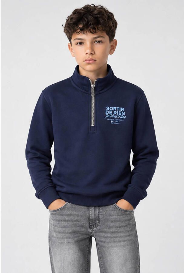 Cars sweater met print marineblauw Printopdruk - Foto 2