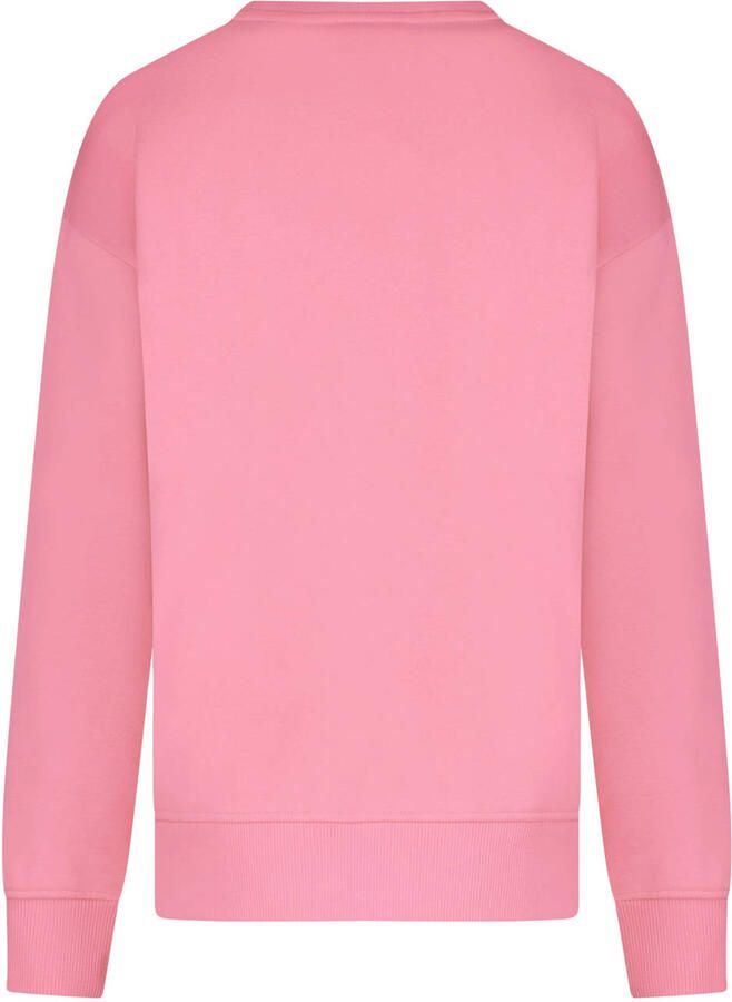 Cars sweater met print roze paars Printopdruk