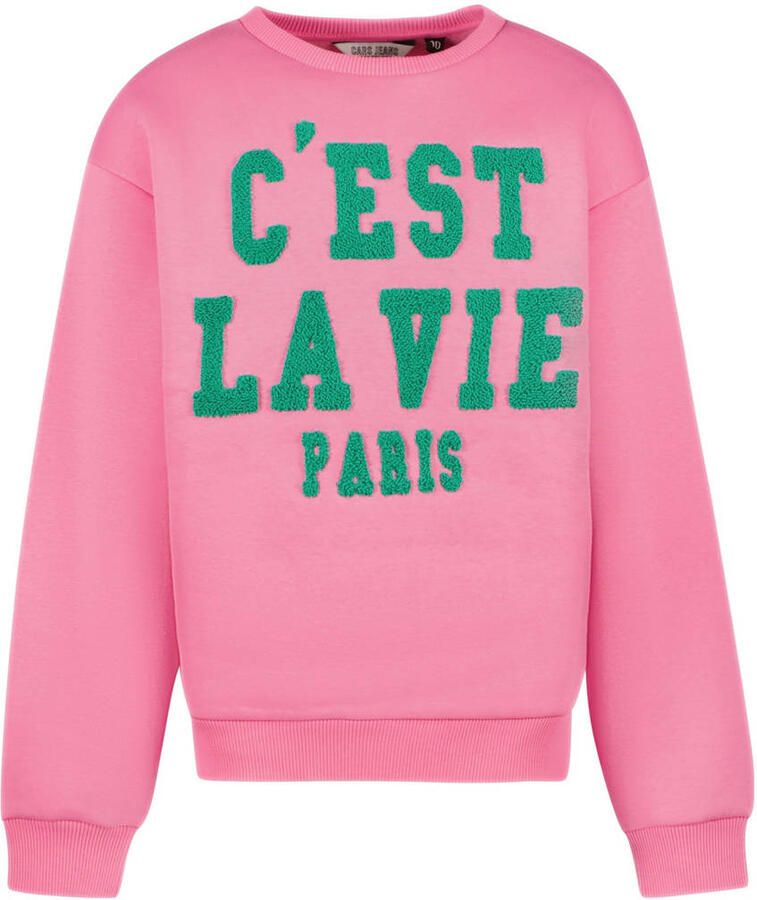 Cars sweater roze