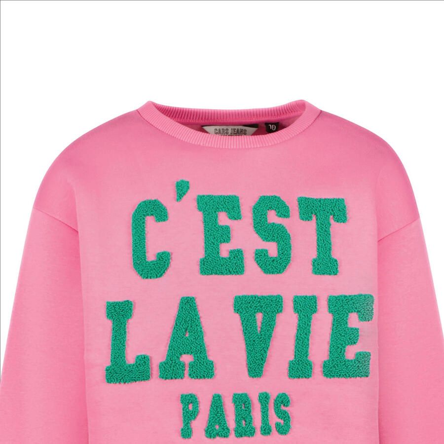 Cars sweater roze