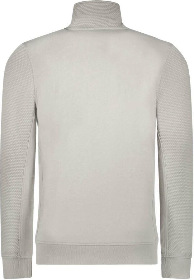 Cars sweatvest met textuur lichtgrijs - Foto 2