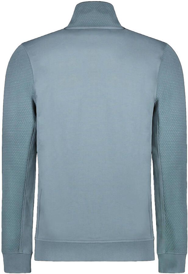 Cars sweatvest met textuur blauw - Foto 2