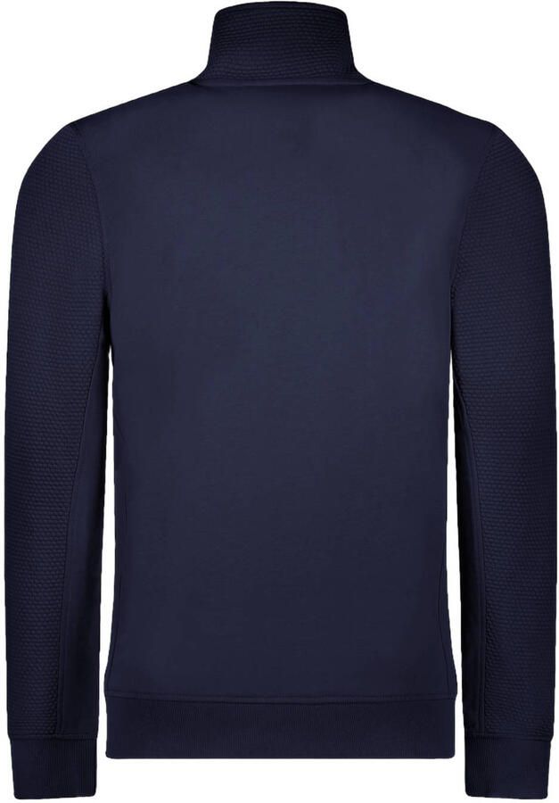 Cars sweatvest met textuur donkerblauw - Foto 2