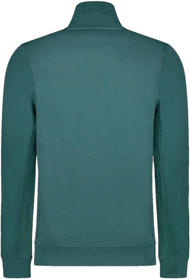 Cars sweatvest met textuur groen - Foto 2
