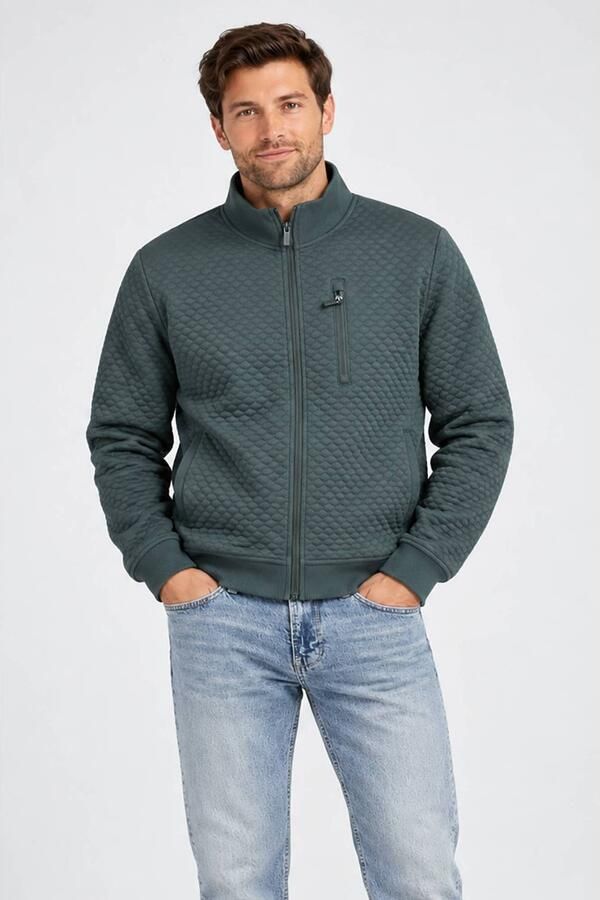 Cars sweatvest mosgroen