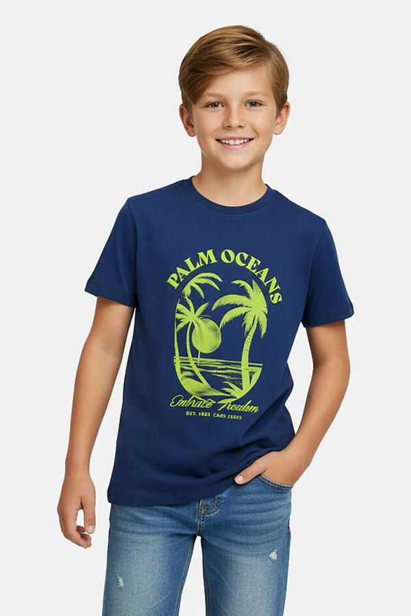 Cars T-shirt donkerblauw
