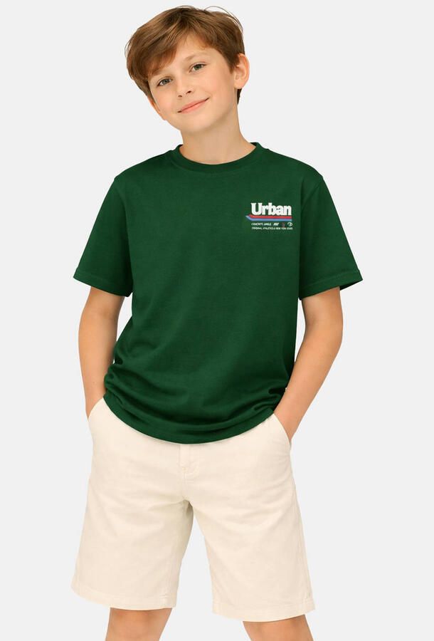 Cars T-shirt donkergroen