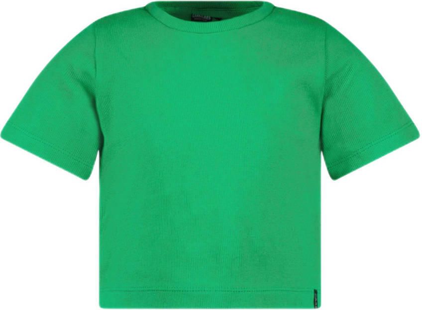 Cars T-shirt JOSYA felgroen Top Meisjes Katoen Ronde hals Effen 152