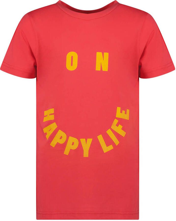 Cars T-shirt LORY met printopdruk rozerood Meisjes Katoen Ronde hals Printopdruk 176