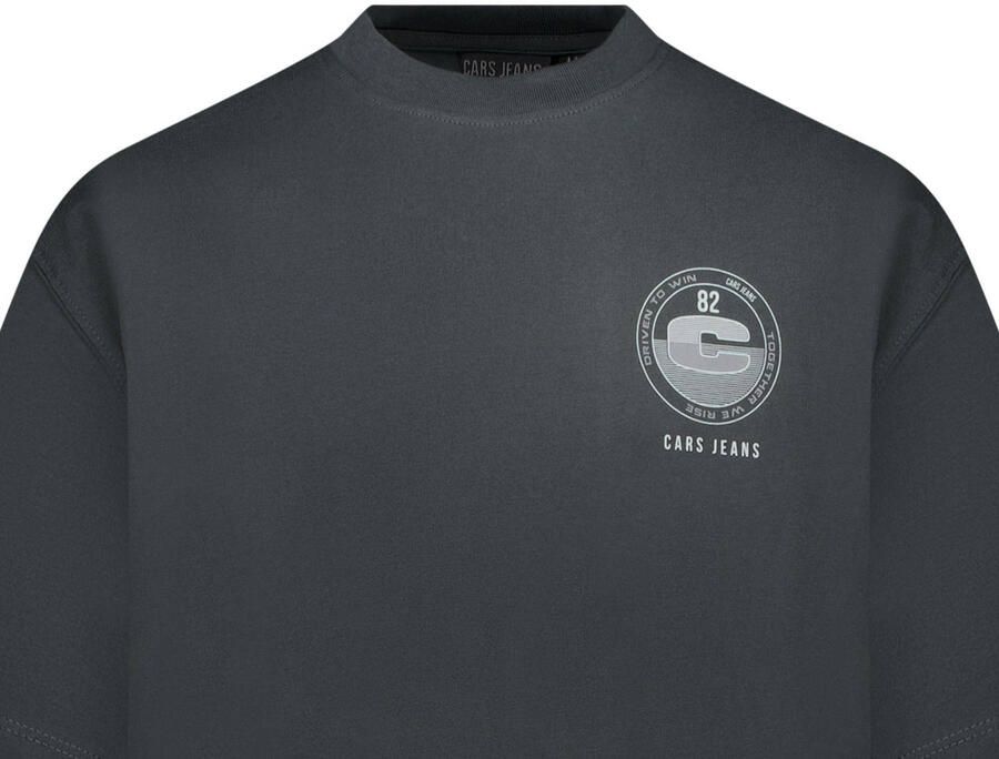 Cars T-shirt met backprint antraciet - Foto 3