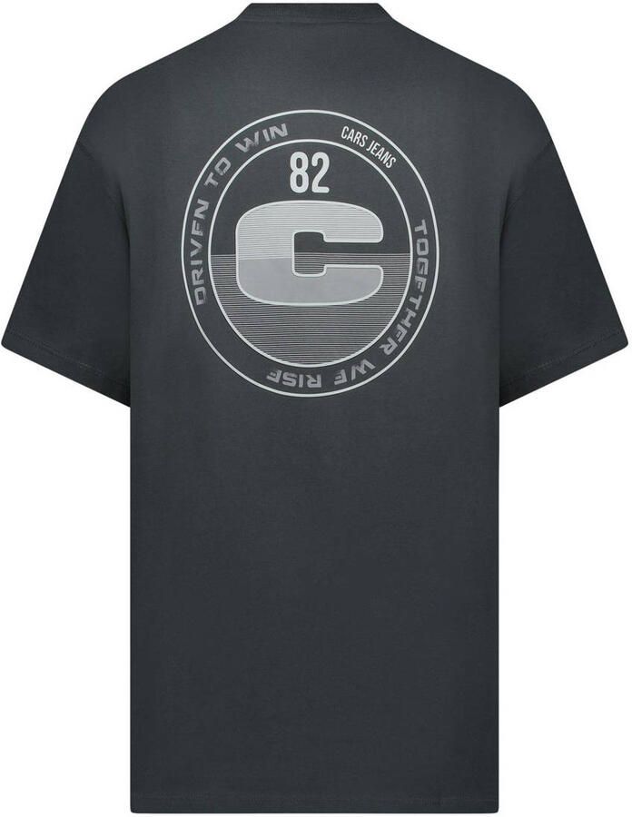Cars T-shirt met backprint antraciet - Foto 2