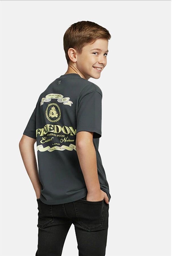 Cars T-shirt met backprint antraciet - Foto 2