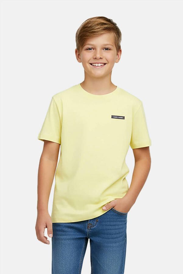 Cars T-shirt met backprint geel