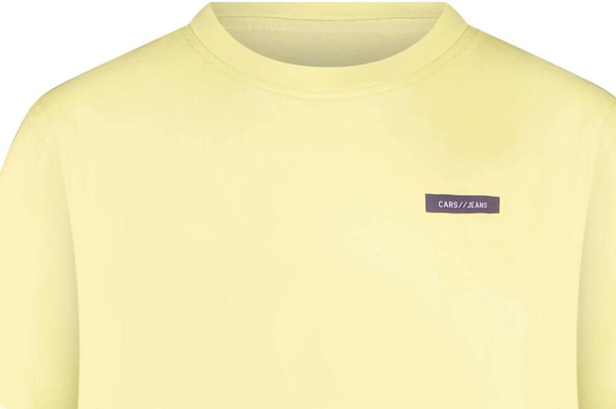 Cars T-shirt met backprint geel - Foto 3
