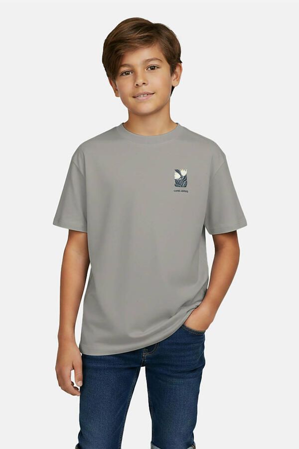 Cars T-shirt met backprint grijs