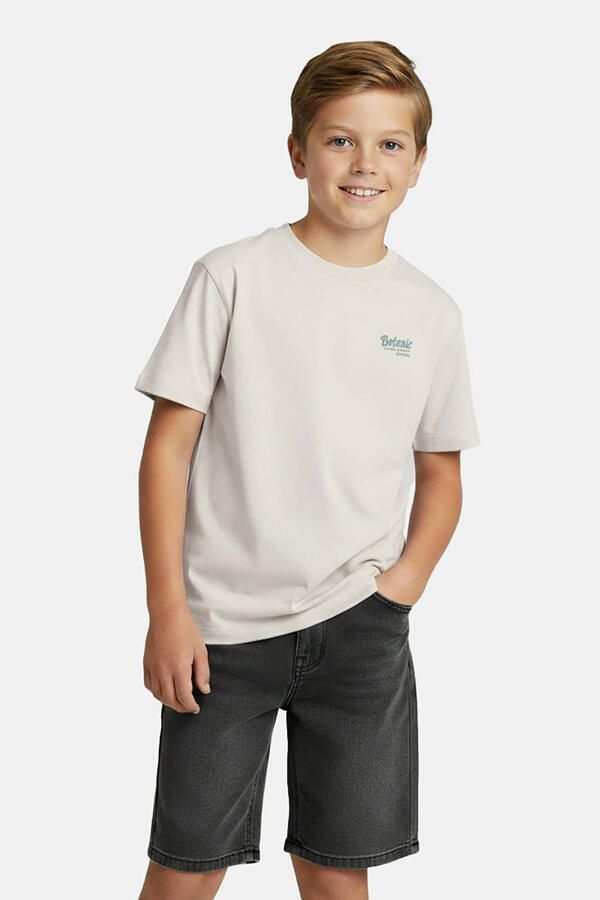 Cars T-shirt met backprint grijs