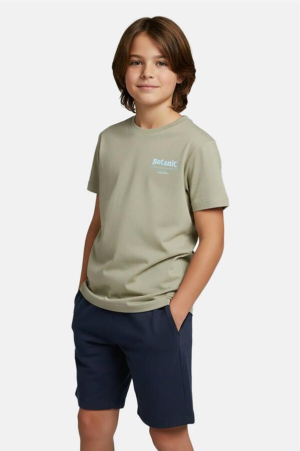 Cars T-shirt met backprint groen