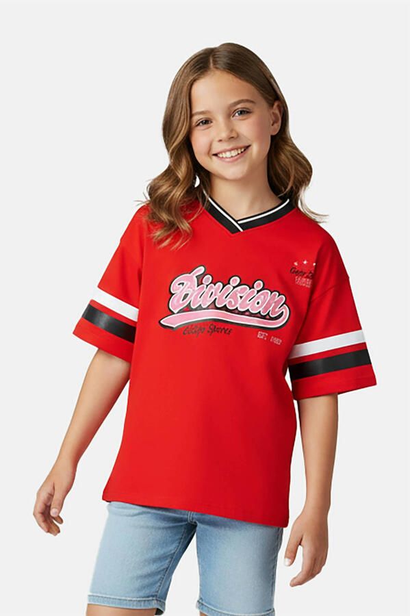 Cars T-shirt met backprint rood