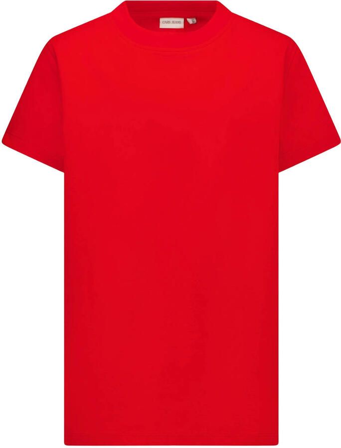 Cars T-shirt met backprint rood