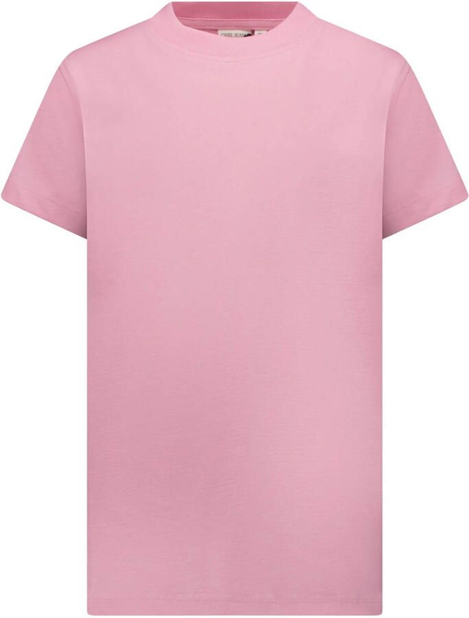 Cars T-shirt met backprint roze
