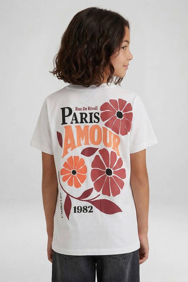 Cars T-shirt met backprint wit - Foto 3