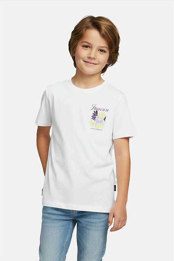 Cars T-shirt met backprint wit
