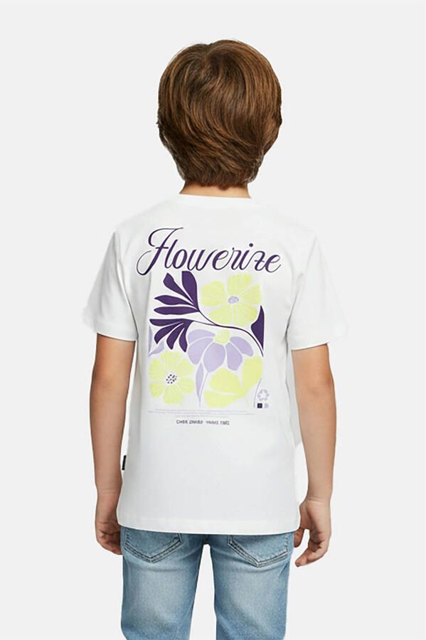 Cars T-shirt met backprint wit - Foto 3