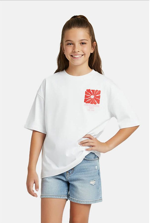 Cars T-shirt met backprint wit