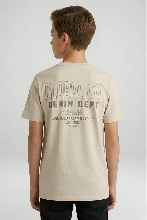 Cars T-shirt met backprint zand - Foto 2
