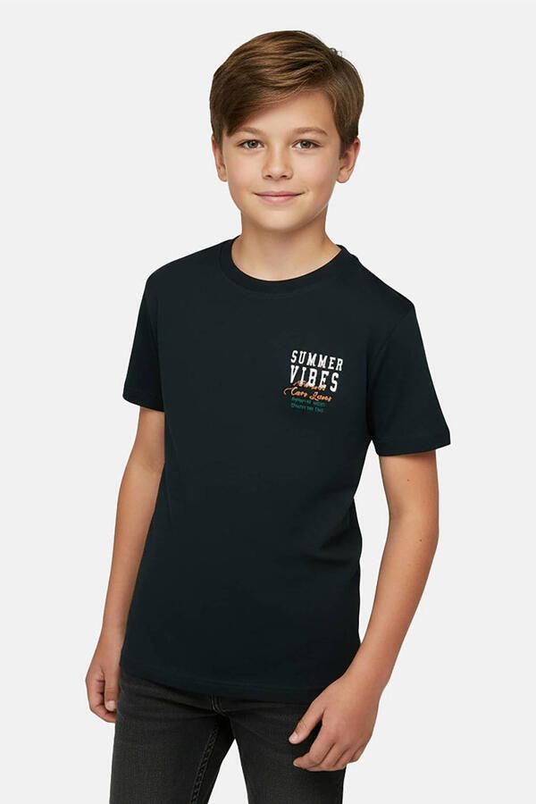 Cars T-shirt met backprint zwart