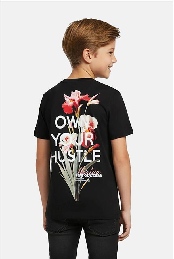 Cars T-shirt met backprint zwart - Foto 2