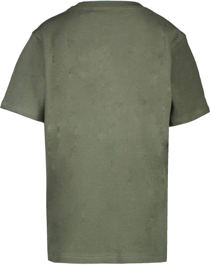 Cars T-shirt met short van badstof olijfgroen (set van 2) - Foto 4