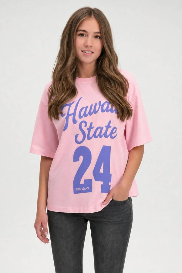 Cars T-shirt roze