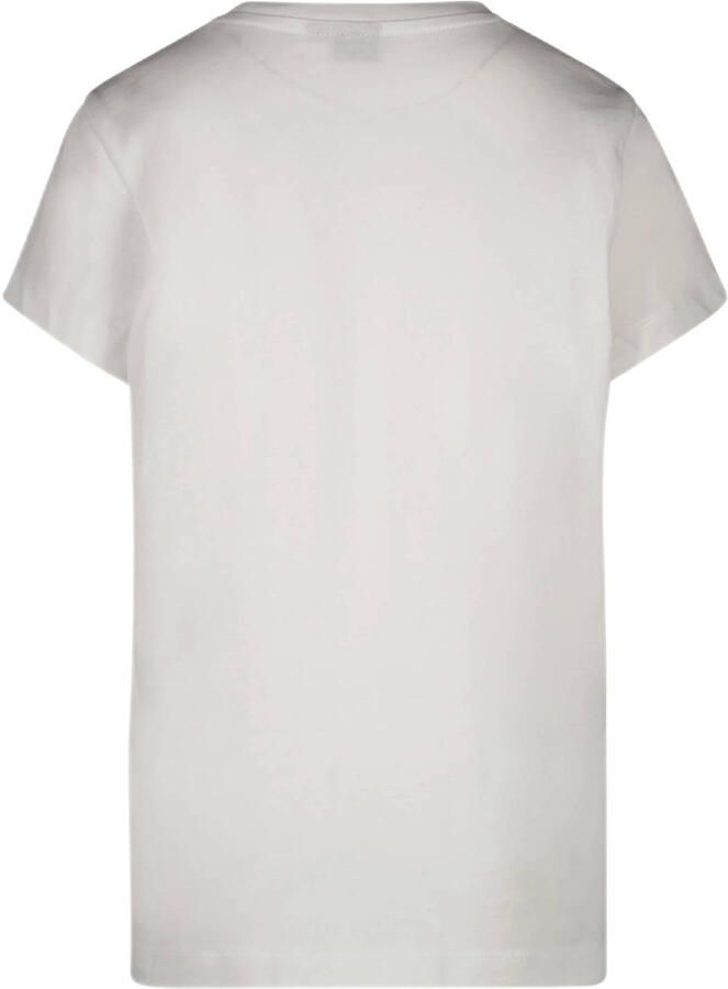 Cars T-shirt Seya met printopdruk wit Meisjes Stretchkatoen Ronde hals 116 - Foto 2