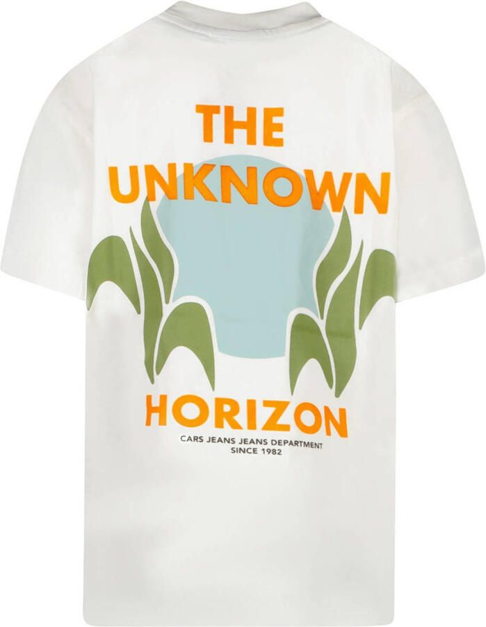 Cars Kinderen Wit T-shirt met achterprint White Heren - Foto 3