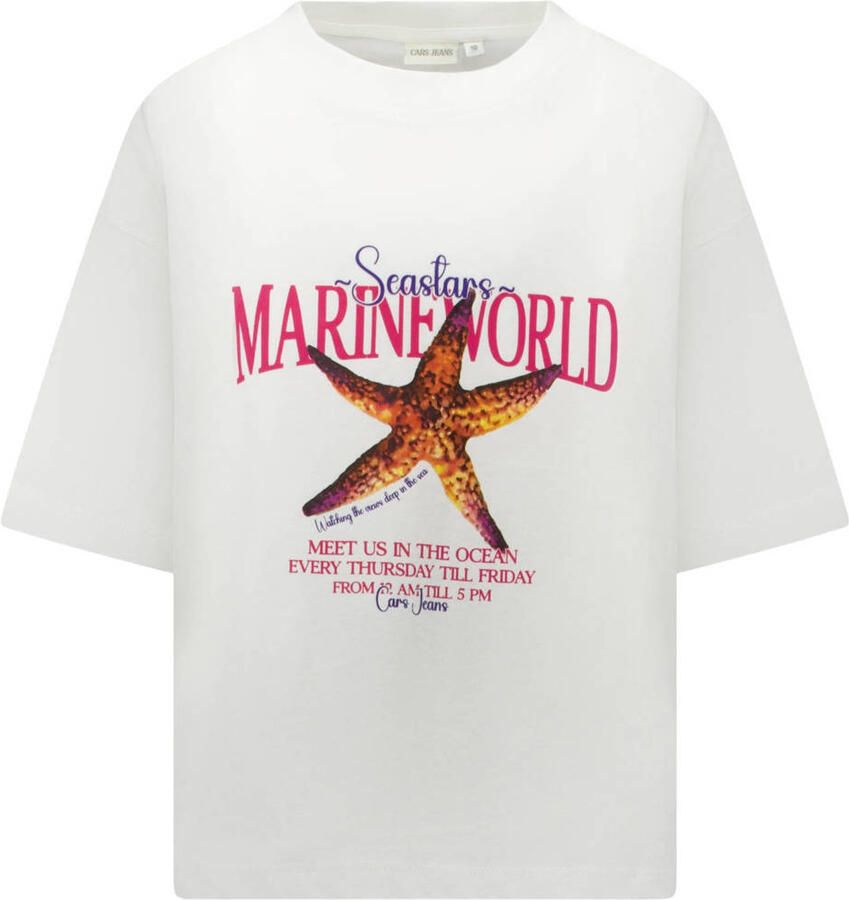 Cars T-shirt wit