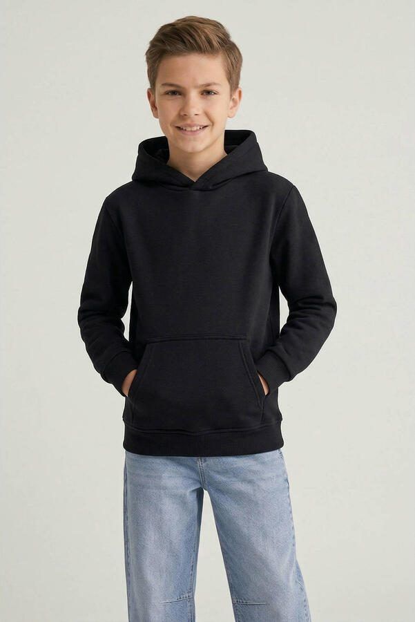 Cars unisex hoodie Kimar zwart Sweater Effen 116 - Foto 2