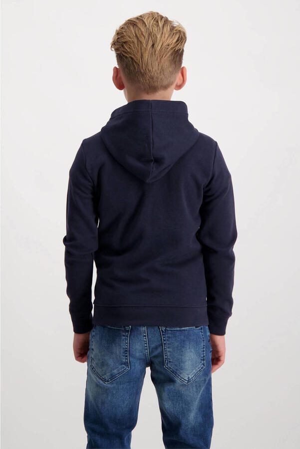 Cars vest Iscar donkerblauw Jongens Sweat Capuchon Effen 128 - Foto 2