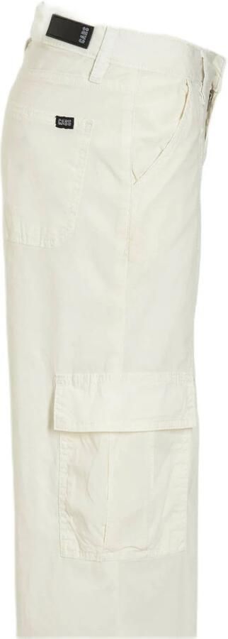 Cars wide leg cargobroek KARLY wit Meisjes Katoen Effen 140 - Foto 2