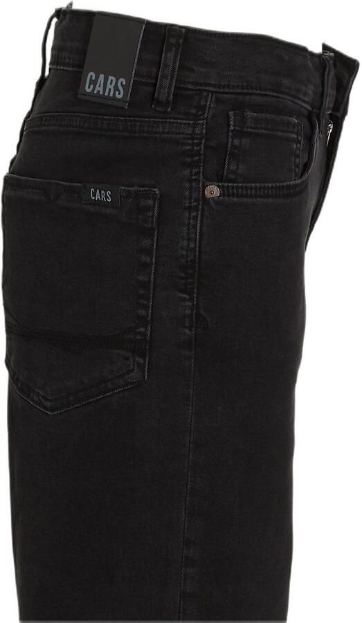 Cars wide leg jeans GARWELL black used Zwart Jongens Denim Effen 140