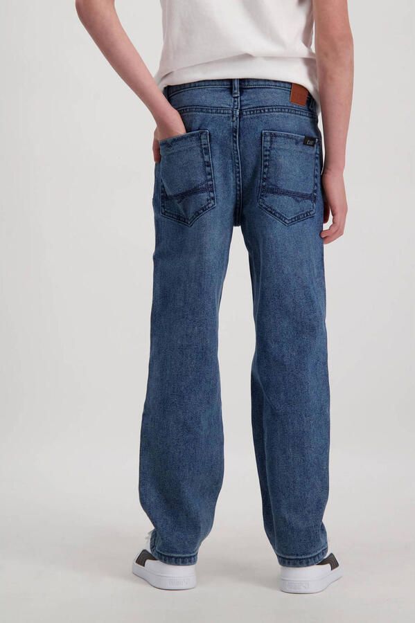 Cars wide leg jeans GARWELL dark used Blauw Jongens Denim Effen 140 - Foto 5