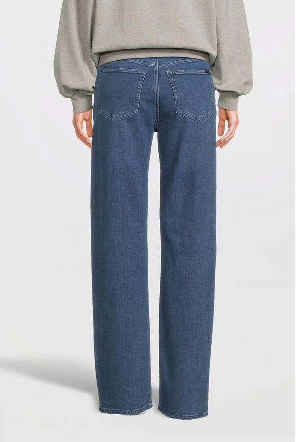 Cars wide leg jeans medium blue denim