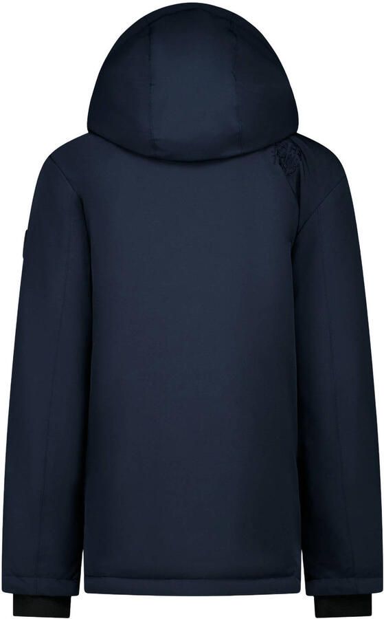 Cars winterjas donkerblauw Jongens Polyester Capuchon Effen - Foto 2