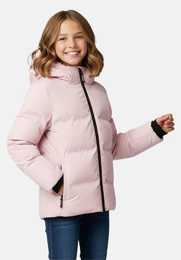 Cars winterjas lichtroze Meisjes Polyester Capuchon Effen