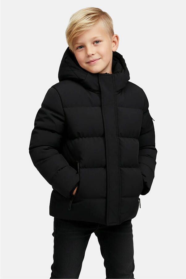 Cars winterjas zwart Jongens Nylon Capuchon Effen
